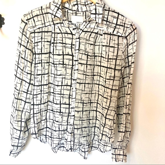 NWOT Greylin Chiffon Blouse - Picture 1 of 4